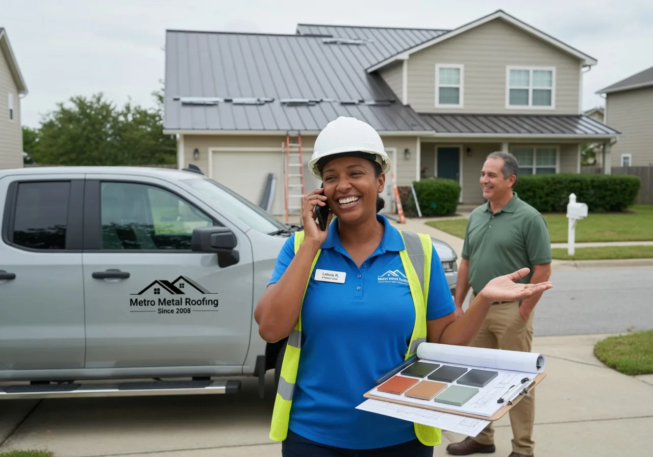 Storm Damage Metal Roof Repair in Holland, IA
